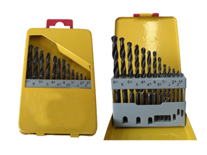  13pcs HSS drill  sizes:1/16-1/4" 