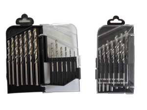 13pcs HSS drill set sizes:2-8x0.5mm 